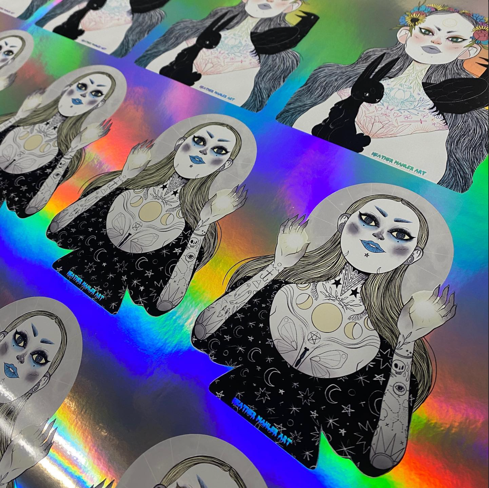 Holographic Stickers