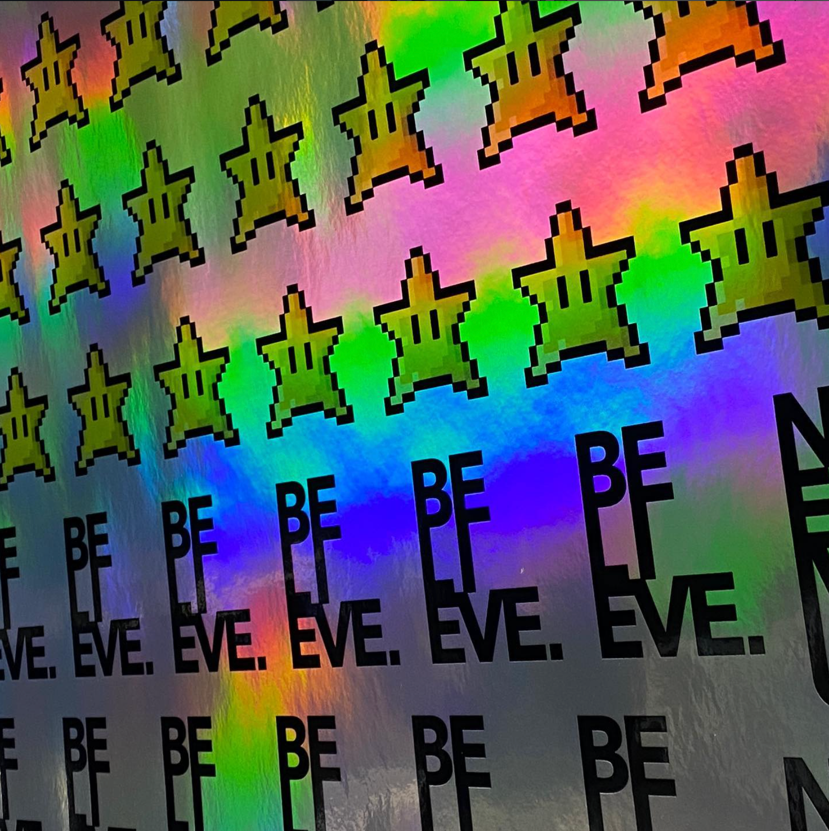 Holographic Stickers