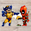 Wolverine Deadpool Dropped Taco